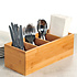 Kesper Bestekbak FSC® Bamboe hout - Staande Bestekhouder - Bestekbakje houder - Bestek bak organizer- Bestekcassette - 35 x 14 x 12 Cm