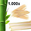 Kesper 1.000 Stuks - FSC® Berken houten Tandenstokers - Dubbelzijdige Tandenstokers hout - Tandestoker Dun 65 MM - Voordeelverpakking