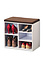 Kesper Schoenenbank - 5 paar schoenen met Zitkussen & Opbergvakken - Open Schoenenkast - FSC® hout - Afm 51.5 x 29.5 x 48 Cm - Wit