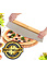 Decopatent Decopatent® PRO Pizzasnijder RVS met houten handvat - Pizza Mes - Pizza snijder - Deegsnijder - Pizza verdeler wiegemes - Pizzames