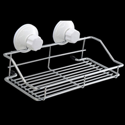 Decopatent Decopatent® Doucherek - Zelfklevend - Ophangbaar Badrek - Douche rek - Hangend Badkamerrekje - Douchemandje - Doucherekje