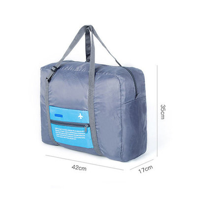 Decopatent Decopatent® Reistas Flightbag - Handbagage koffer reis tas - Travelbag - Organizer Opvouwbaar - Tas voor aan je koffer - Oranje