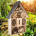 Decopatent Decopatent® Insectenhotel - Bamboe hout - Insecten hotel - Insecten huis - Natuur & Milieu vriendelijk - Afm 26 x 10.3 x 37.6 Cm