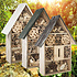 Decopatent Decopatent® Insectenhotel - Bamboe hout - Insecten hotel - Insecten huis - Natuur & Milieu vriendelijk - Afm 26 x 10.3 x 37.6 Cm