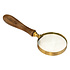 Decopatent Decopatent® Antieke Loep - Vergrootglas met Mango Houten Handvat - Loep - Vergrootglas Lezen - Voor Slechtziende - 7.5x7.5x20 Cm