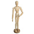 Merkloos Decopatent® Tekenpop - Houten model Lendenpop - Tekenmodel pop hout - Ledepop Tekenen - Voor Volwassenen en Kinderen - 9x6x33 Cm