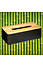 Decopatent Decopatent® Tissuedoos - Bamboe Hout / Kunststof - Tissuebox voor tissues - Tissue box houder - Wc Badkamer - Zakdoekendoos Zwart