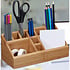 Decopatent Decopatent® Pennenbakje - Bamboe - Buro Bakje - Pennen Potloden Scharen etc - Make-up Organiser - Bureau organizer pennenhouder