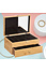 Decopatent Decopatent® Luxe Juwelendoos - Spiegel 26 Vakken en Lade - Bamboe houten - Sieradenhouder - Bijouterie Kist - Sieradendoos Dames