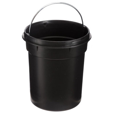 Decopatent Decopatent® Pedaalemmer 3 liter - Met Bamboe Houten Deksel - Pedaalemmer 3L - Prullenbak - Keuken toilet - 17Øx25.5 Cm - Mat Wit