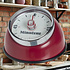 Decopatent Decopatent® Kookwekker analoog - Kookwekker magnetisch - Rond - Rvs - Kook wekker met magneet - Ronde 60 minuten Kook Timer - Rood