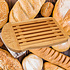 Decopatent Decopatent® Broodsnijplank met Kruimelvanger - Bamboe Houten Broodplank - Met Brood Kruimel opvangbak - Broodsnijplank met rooster