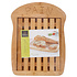 Decopatent Decopatent® Broodsnijplank met Kruimelvanger - Bamboe Houten Broodplank - Met Brood Kruimel opvangbak - Broodsnijplank met rooster