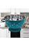 Decopatent Decopatent® Vergiet - Ø25 cm - Rvs Metalen Zeef - 2 Handvaten - Groente & fruit wassen / afspoelen - Pasta afgieten - Retro Blauw