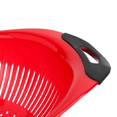 Decopatent Decopatent® Kunststof Vergiet - Keuken Zeef - Vergiet met 2 Handvaten - Groente & fruit wassen / afspoelen - Pasta afgieten zeef