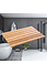Decopatent Decopatent® Badmat - Bamboe - Douchemat antislip - Voor in douche of bad - Houten - Douchemat - Badkamer mat - Saunamat