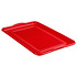 Decopatent Decopatent® Afdruiprek voor afwas - Afdruiprekje met Lekbak - Kunststof Afdruipmat -  Afwassen borden & bestek - 32.5x49x9 - Rood