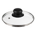 Decopatent Decopatent® Universele Glazen Pan deksel - Ø16 cm - Ronde Pandeksel Glas met stoomgaatje - Transparant - Voor pannen van 16 Cm