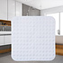 Decopatent Decopatent® Badmat - Douchemat met Antislip voor Douche - Vierkante antislipmat- Douchemat met zuignappen - 54 x 54 Cm. - Wit