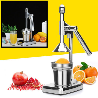 Decopatent Decopatent® Sinaasappelpers handmatig met hendel - Staande Citruspers - Citruspers - Fruitpers - Handmatige Sinaasappel juicer