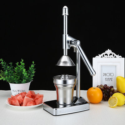 Decopatent Decopatent® Sinaasappelpers handmatig met hendel - Staande Citruspers - Citruspers - Fruitpers - Handmatige Sinaasappel juicer