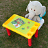 Decopatent Decopatent® - Kindertafel Bouwtafel - Speeltafel met bouwplaat (Voor Lego® blokken) en vlakke kant - 4 Vakken - Met 310 Bouwstenen