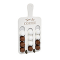 Decopatent Decopatent® - Capsulehouder Dolce Gusto - Hangende Capsule houder voor 12 Stuks dolce gusto koffie cups - Cuphouder - Wit