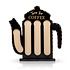 Decopatent Decopatent® - Capsulehouder Dolce Gusto - Koffiepot Design - Capsule houder voor dolce gusto koffie cups - Cuphouder - Zwart