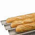 Decopatent Decopatent® Stokbroodvorm - Bakvorm voor Stokbrood - 4 rijen - Baguette bakvorm - Stokbroodvorm patisse - 38 x 33 x 2 Cm