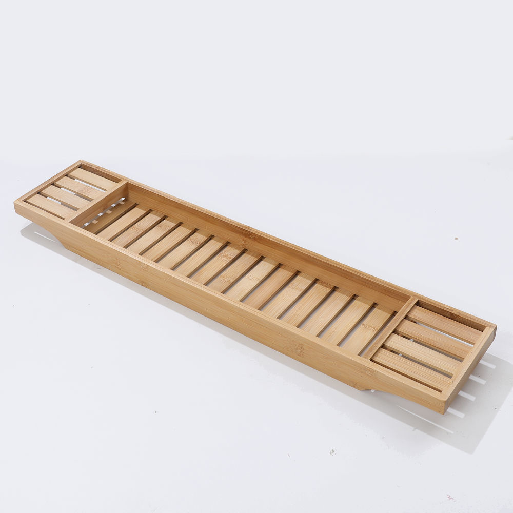 Decopatent® Badrekje voor over bad - 70 cm - Bamboe hout - Badrek - Badplank - Badbrug - Basic bad tafeltje voor in bad - Naturel - Decopatent® Badrekje voor over bad - 70 cm - Bamboe hout - Badrek - Badplank - Badbrug - Basic bad tafeltje voor in bad - Naturel -