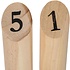 Cepewa Decopatent® Kubb werpspel - behendigheidsspel - Houten buitenspel - Scandinavisch werpspel van hout - 2 tot 4 Spelers
