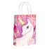Henbrandt Decopatent® 24 STUKS Unicorn / Eenhoorn Traktatie Uitdeel papieren zakjes met handvat - Traktaitezakjes voor uitdeelcadeautjes