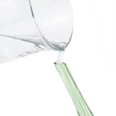 Decopatent Decopatent® 4 Stuks - Waterdruppelaar voor Planten - Watergever - Glas - Waterbollen - Watergeefsysteem - Plantenbollen - Groen