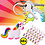 Decopatent Decopatent® Uitdeelcadeaus 48 STUKS Unicorn / Eenhoorn Sleutelhangers - Traktatie Uitdeelcadeautjes voor kinderen - Klein Speelgoed