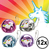 Decopatent Decopatent® Uitdeelcadeaus 12 STUKS Mini Unicorn / Eenhoorn Portemonee's - Traktatie Uitdeelcadeautjes voor kinderen - Speelgoed