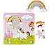 Decopatent Decopatent® Uitdeelcadeaus 50 STUKS Unicorn / Eenhoorn Puzzels - Traktatie Uitdeelcadeautjes voor kinderen - Speelgoed Traktaties