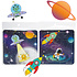 Decopatent Decopatent® Uitdeelcadeaus 50 STUKS Space / Ruimte Puzzels - Traktatie Uitdeelcadeautjes voor kinderen - Speelgoed Traktaties