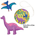 Decopatent Decopatent® Uitdeelcadeaus 24 STUKS Metalen Dinosaurus Yoyo's - Jojo's Metaal - Traktatie Uitdeelcadeautjes voor kinderen - Speelgoed