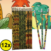 Decopatent Decopatent® Uitdeelcadeaus 12 STUKS Dinosaurus Potloden - Traktatie Uitdeelcadeautjes voor kinderen - Klein Speelgoed Traktaties