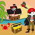 Decopatent Decopatent® Uitdeelcadeaus 12 STUKS Piraat Kinder Portomonnees  - Piraten Portomonai - Speelgoed Traktatie Uitdeelcadeautjes voor kinderen