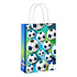Henbrandt Decopatent® 24 STUKS Voetbal Traktatie Uitdeel papieren zakjes met handvat - Voetballers Traktatiezakjes voor uitdeelcadeautjes
