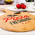 Decopatent Decopatent® Bamboe Pizzaschep voor Pizza's Ø30 Cm - Pizzaplank met handvat - Pizzaborden - Oven - Bbq - Serveerplank