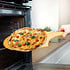 Decopatent Decopatent® Bamboe Pizzaschep voor Pizza's Ø30 Cm - Pizzaplank met handvat - Pizzaborden - Oven - Bbq - Serveerplank