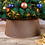 Decopatent Decopatent® Kerstboomrok - Kerstboomstandaard afdekking - Kerstboommand - Kerstboom voet afdekplaat Rond - Afm. Ø54 x 19.5 Cm.