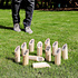 Decopatent Decopatent® Kubb werpspel - behendigheidsspel - Houten buitenspel - Scandinavisch werpspel van hout - 2 tot 4 Spelers