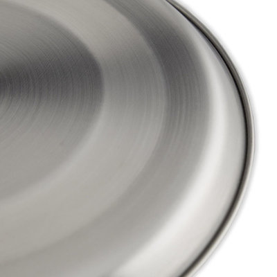 Decopatent Decopatent® Fornuis deksels - 4 Stuks - Elektrische Kookplaat afdekking - Afdekplaten - Rvs - Rond - 2x Ø16 + 2x Ø20 Cm