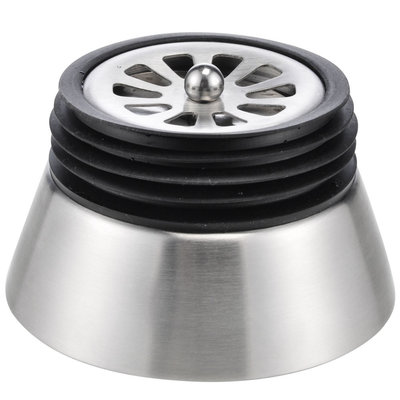 Decopatent Decopatent® Waterkaraf - 1 Liter - Met RVS Filter - Waterkaraf van Glas - Drinkfles - Water Karaf - 10 x 10 x 35 Cm.