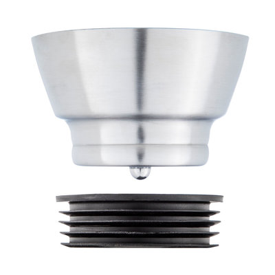 Decopatent Decopatent® Waterkaraf - 1 Liter - Met RVS Filter - Waterkaraf van Glas - Drinkfles - Water Karaf - 10 x 10 x 35 Cm.