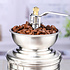 Decopatent Decopatent® Handmatige koffiemolen - Koffie Bonenmaler met verstelbare standen - Handkoffiemolen van sterk RVS - Koffiemaler met schijven