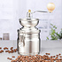 Decopatent Decopatent® Handmatige koffiemolen - Koffie Bonenmaler met verstelbare standen - Handkoffiemolen van sterk RVS - Koffiemaler met schijven